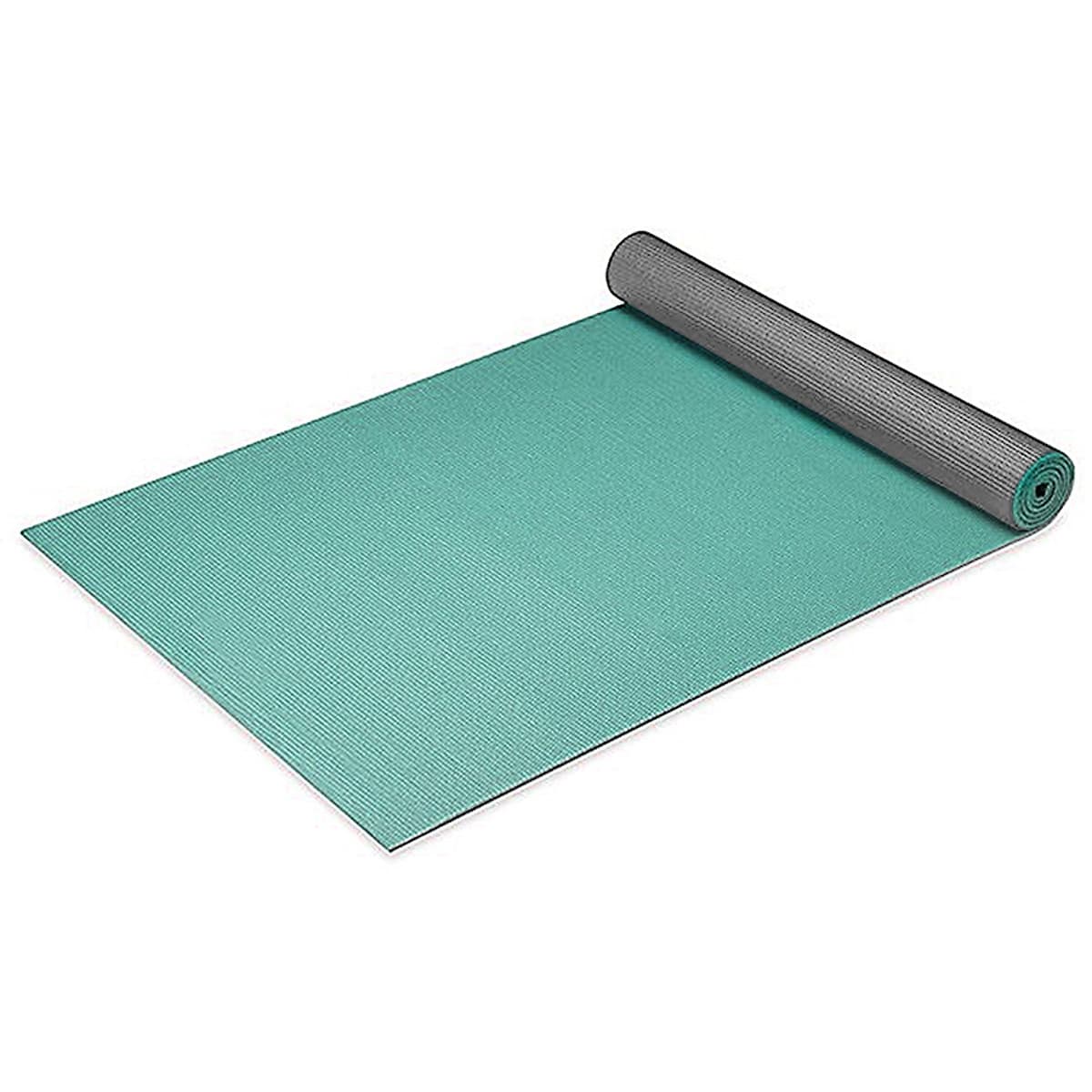 Thảm Tập Yoga PVC Dày 6mm Mặt Thảm 2 Màu (PREMIUM) [TẶNG TÚI ĐỰNG THẢM]