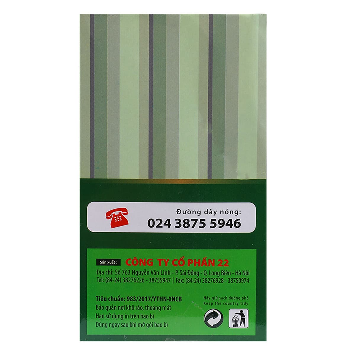 Lương Khô Bay - Công Ty Cổ Phần 22 (1000g)