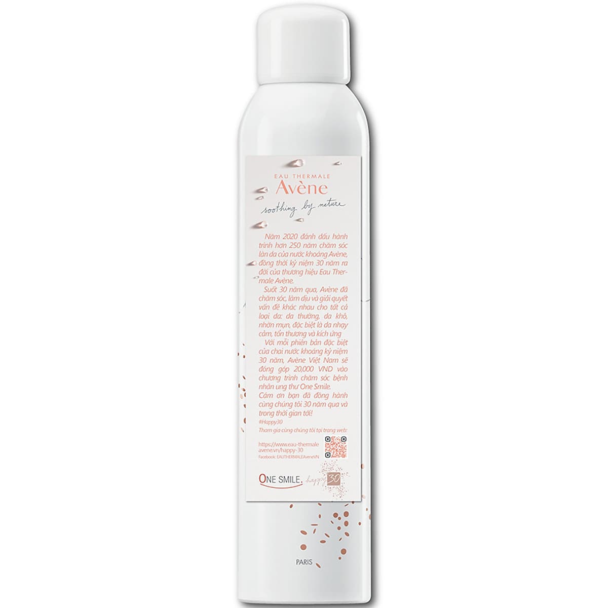 Combo 2 Chai Xịt Khoáng Avène - Thermal Spring Water Phiên Bản Đặc Biệt Happy30