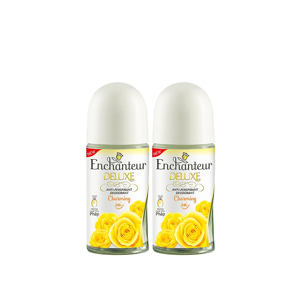 Combo 2 Lăn khử mùi nước hoa Enchanteur Charming 50ml/ Chai
