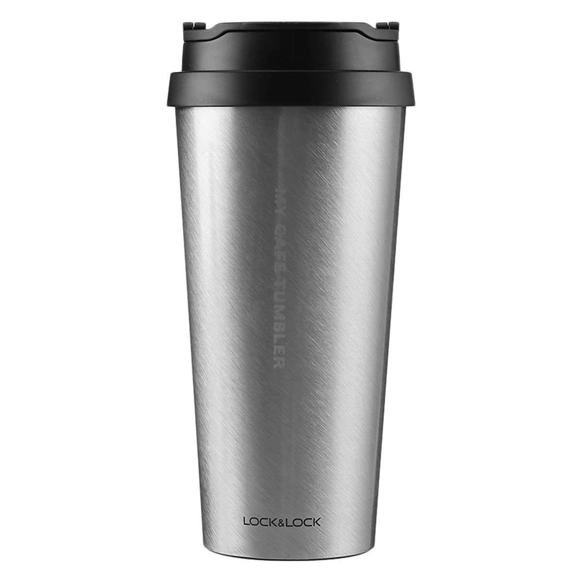 Ly Giữ Nhiệt Bằng Thép Không Gỉ Lock&Lock Clip Tumbler LHC4151SLV (540ml) - Bạc