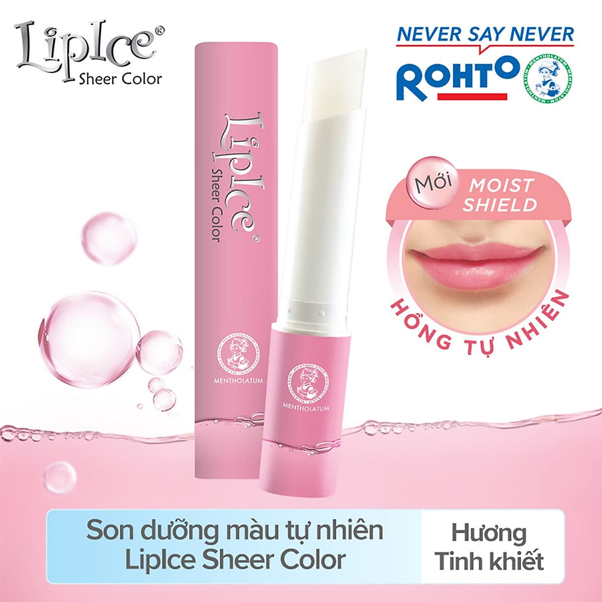 Son dưỡng có màu tự nhiên Lipice Sheer Color 2.4g