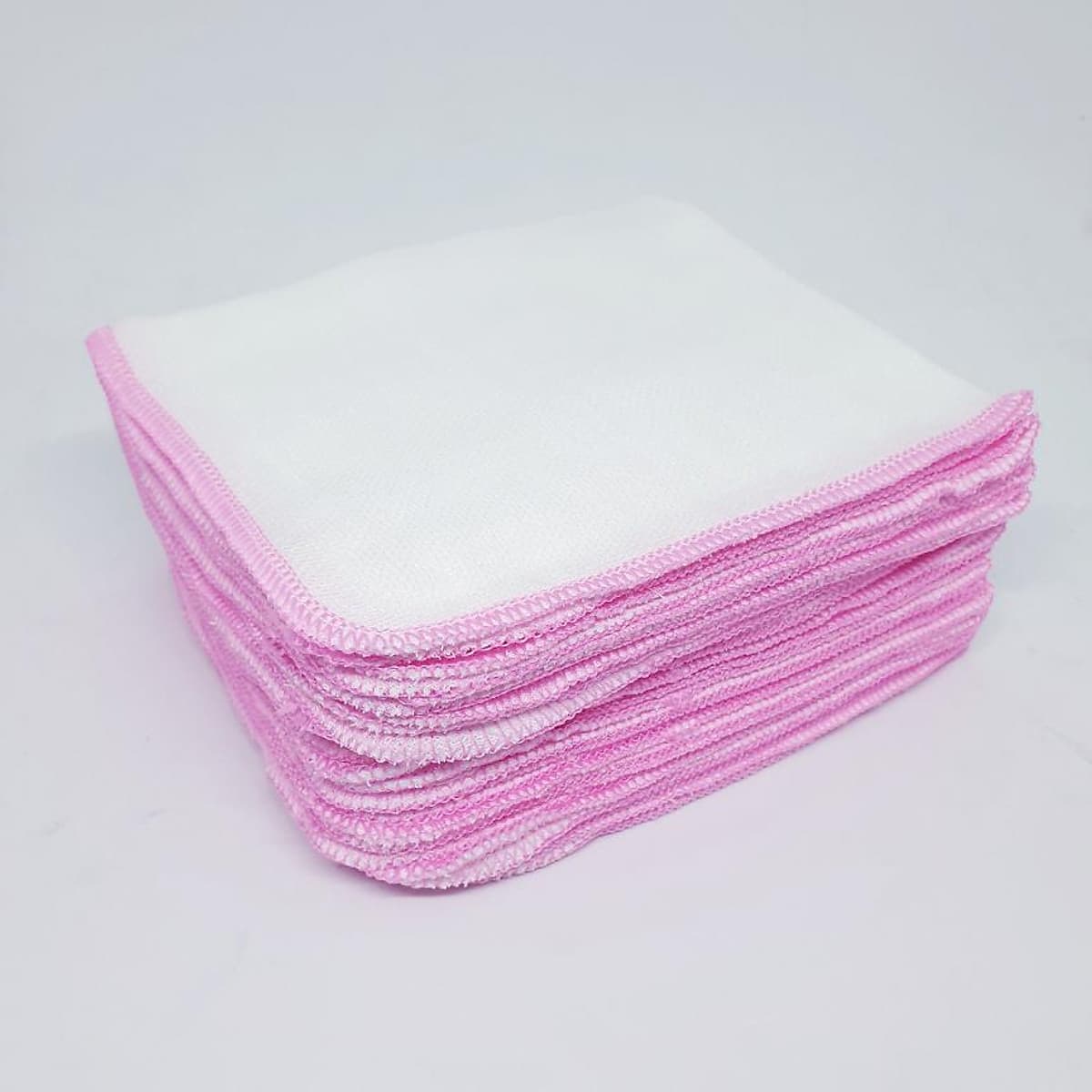 Gói 50 Khăn sữa vải gạc Thanh Thanh Dày 4 lớp 25x30cm 100% cotton (Đồ dùng vệ sinh cho bé) 