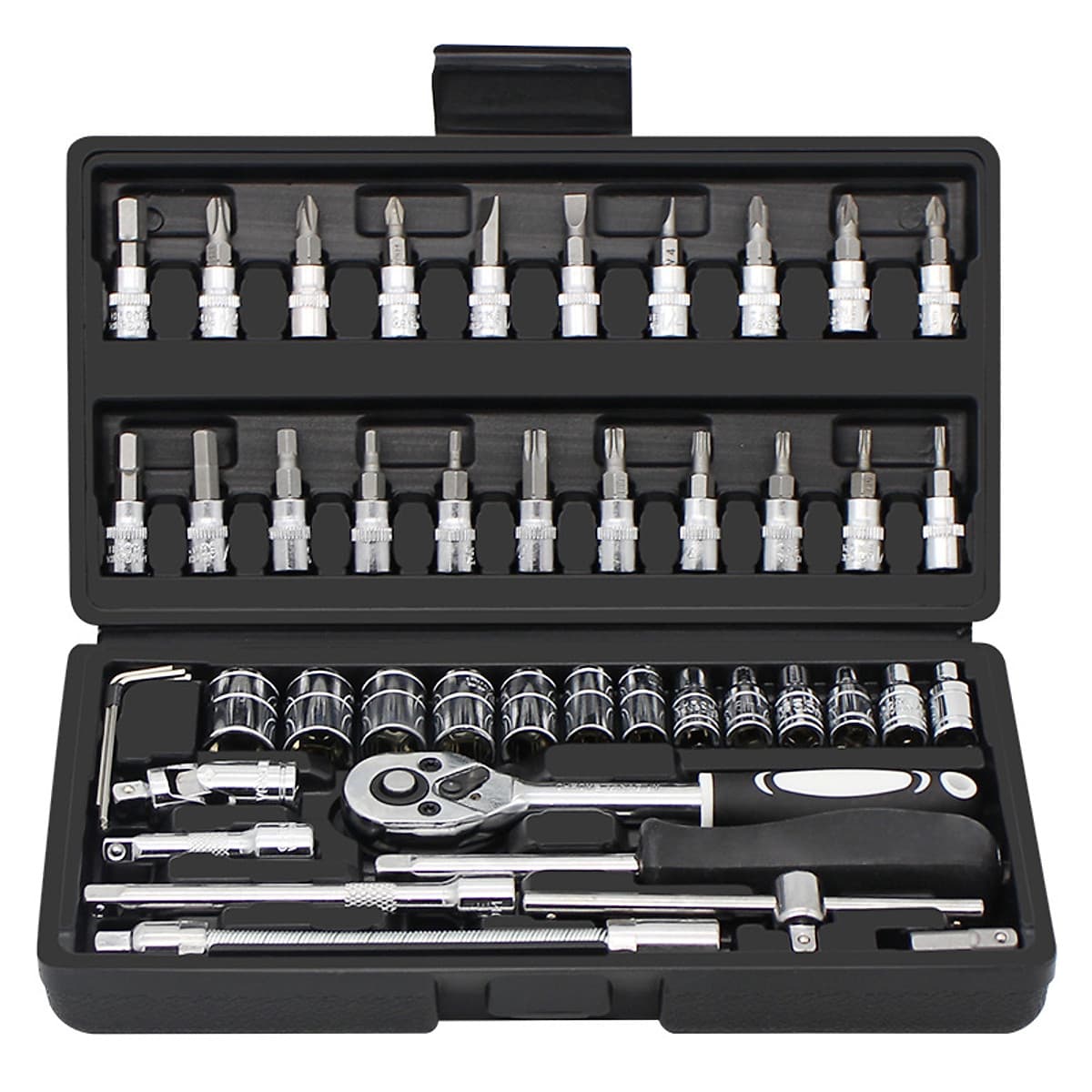 Vanadium Steel Sleeve Tool Combination Repair Kit Tool Sleeve Auto Repair Kit 46 piece/sets