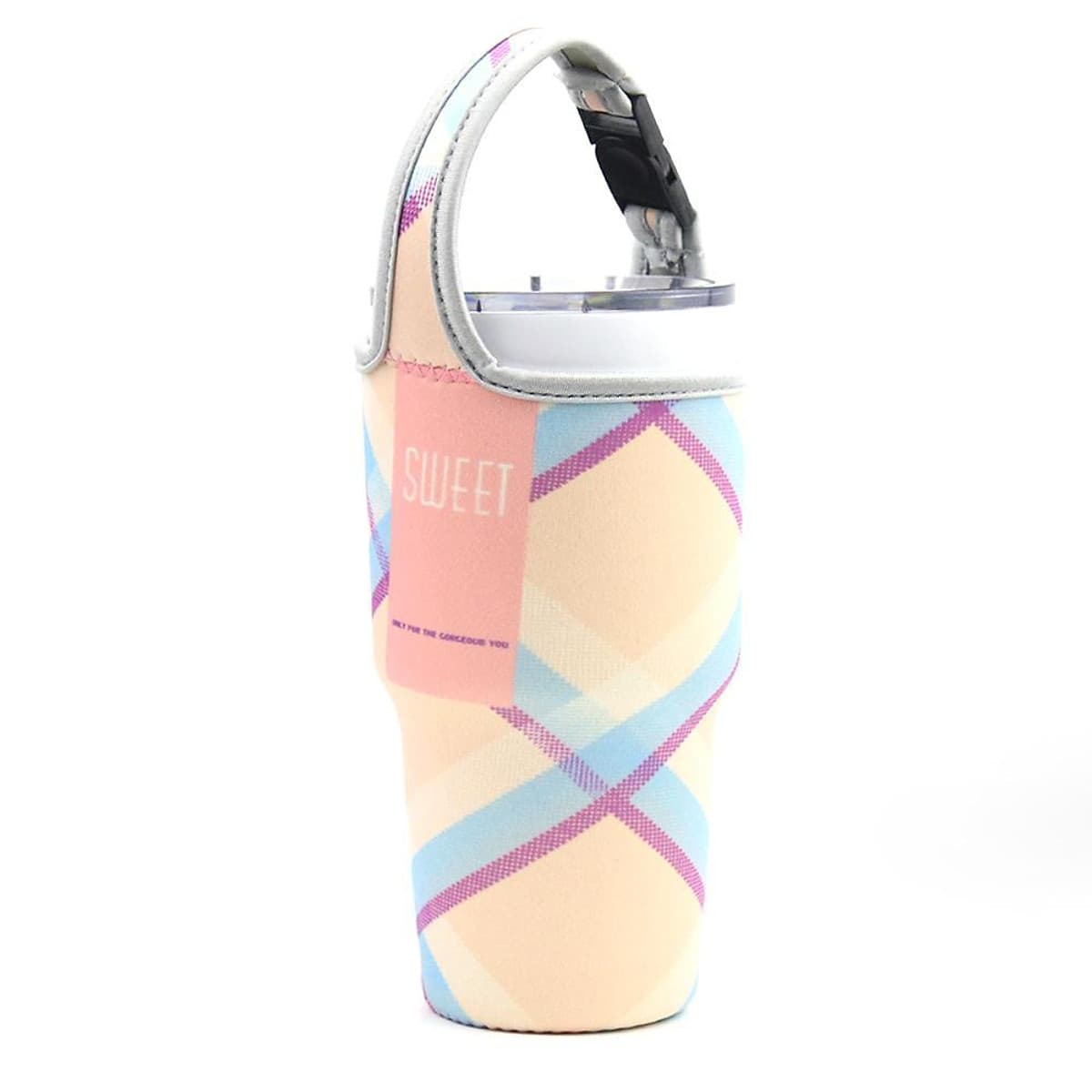 Túi Đựng Ly Giữ Nhiệt Lớn 900ml - Nhiều Hoa Văn
