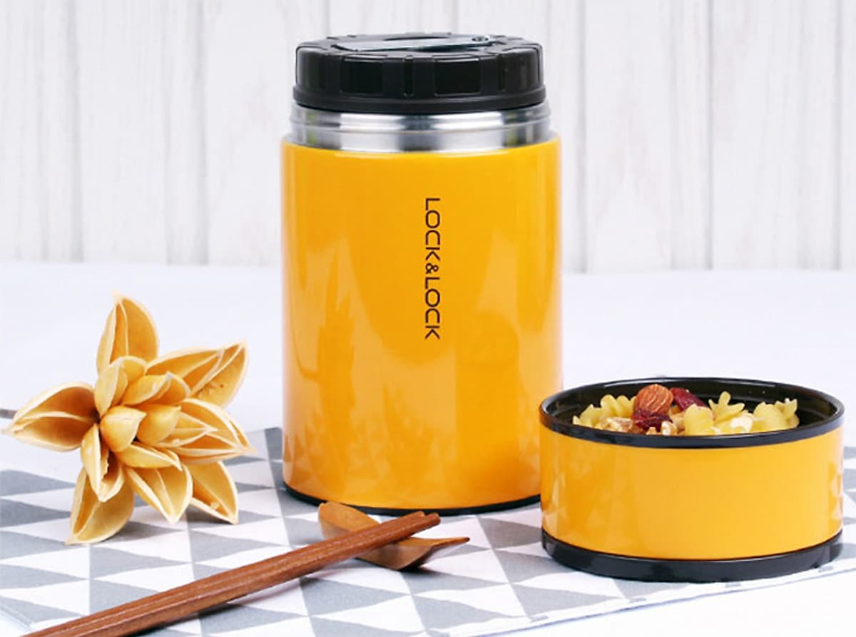Bình Đựng Thức Ăn Giữ Nhiệt Column Food Jar Lock&Lock LHC8022 (750ml)