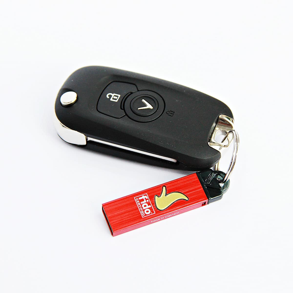 Khóa Xác Thực Mạnh VinCSS FIDO2 Touch 1 (Kết Nối USB Type-A) - Hỗ Trợ Xác Thực An Toàn Không Mật Khẩu, Chuẩn UAF/U2F/FIDO2 - Hàng Chính Hãng 