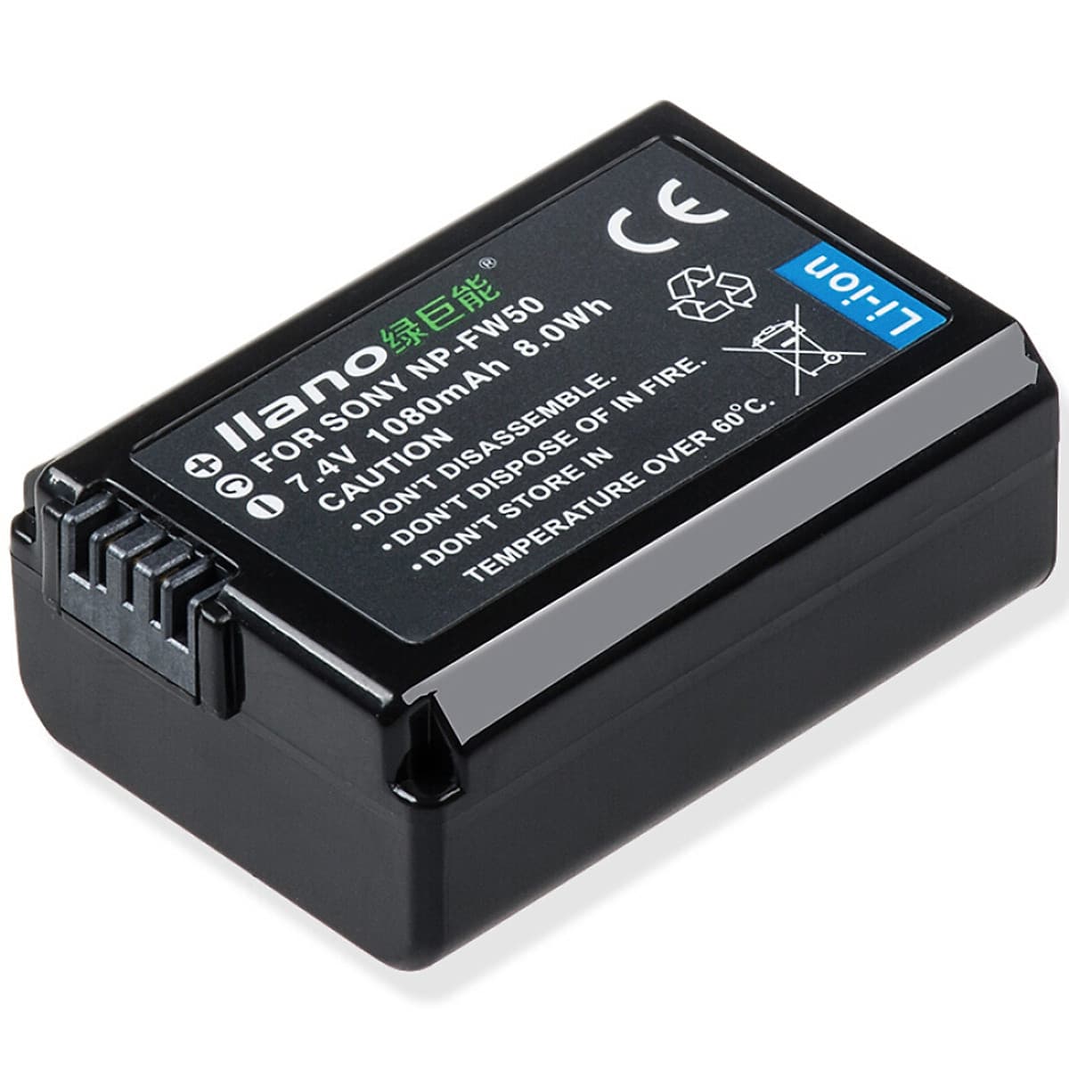 Sạc Pin Máy Ảnh Green (IIano) Cho SONY A7R2 5R 5T NEX-5T A5000 A5100 A6000