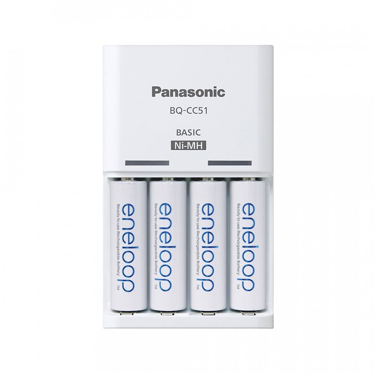 Combo 4 Pin Eneloop AA Và Sạc Panasonic BQ-CC51 - Hàng Nhập Khẩu
