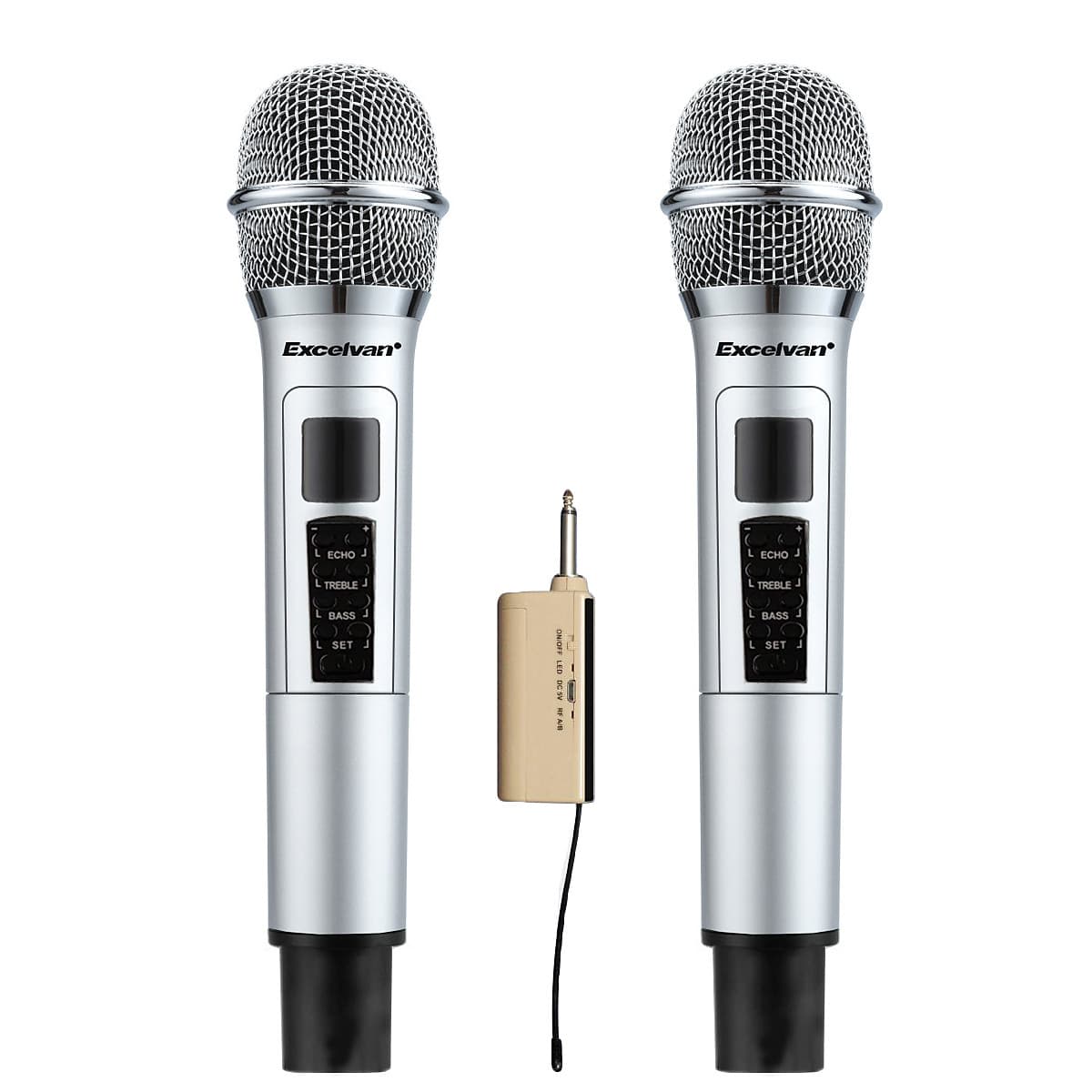 Bộ micro không dây Excelvan K48 - Hàng Chính Hãng