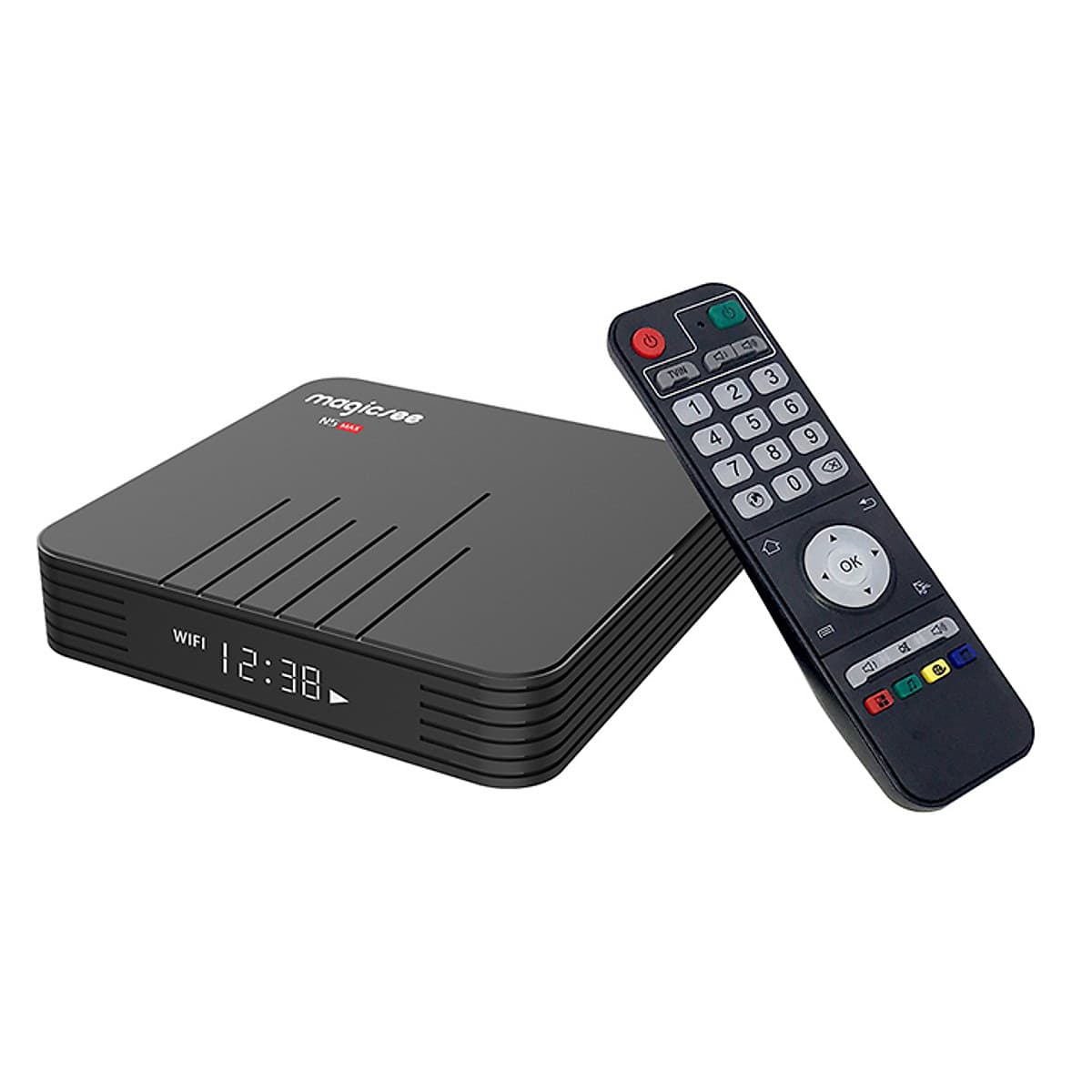 Android Tivi Box Magicsee N5 Max - Ram 4GB, Rom ATV, Android 9.0