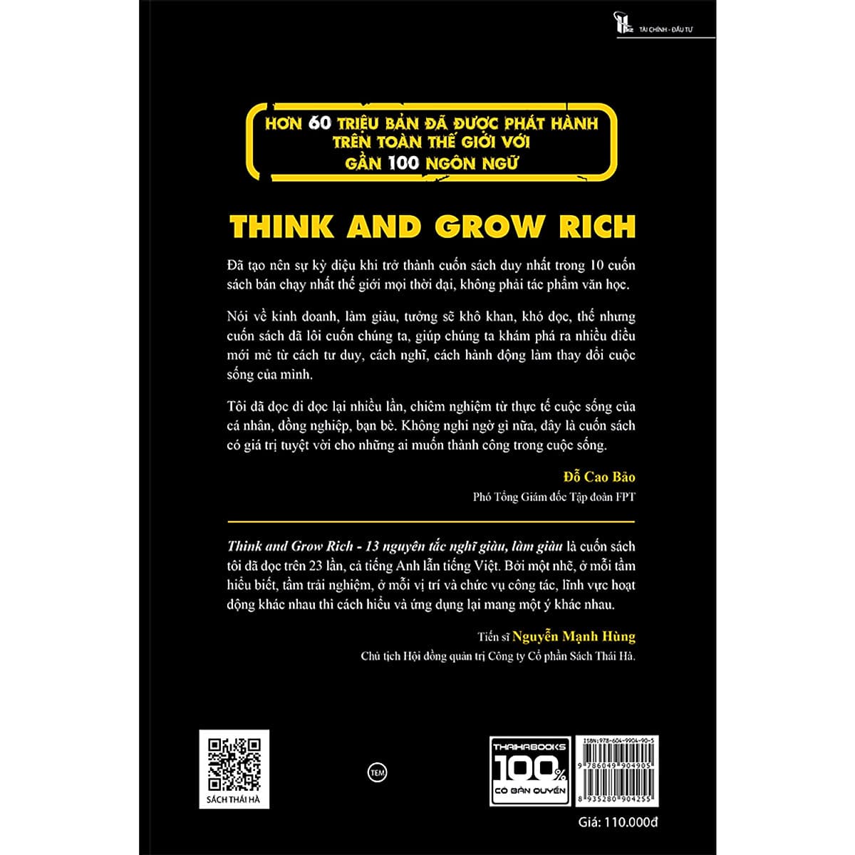 Think And Grow Rich - 13 Nguyên Tắc Nghĩ Giàu Làm Giàu - Bìa Mềm (Tái Bản 2020)