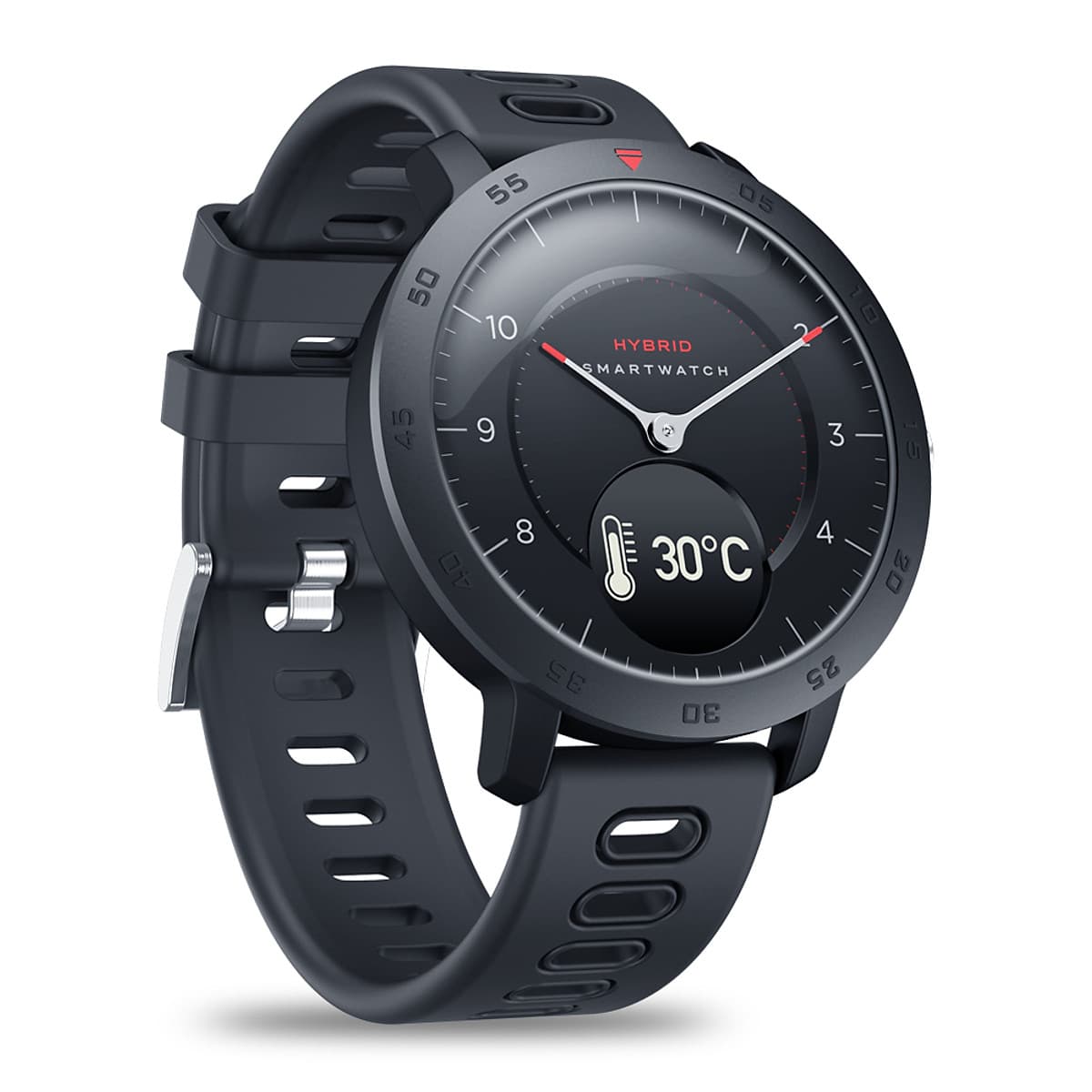 Đồng hồ thông minh Zeblaze HYBRID màn hình OLED 0.49"  Bluetooth 4.0 hỗ trợ đo nhị tim, huyết áp, theo dõi giấc ngủ