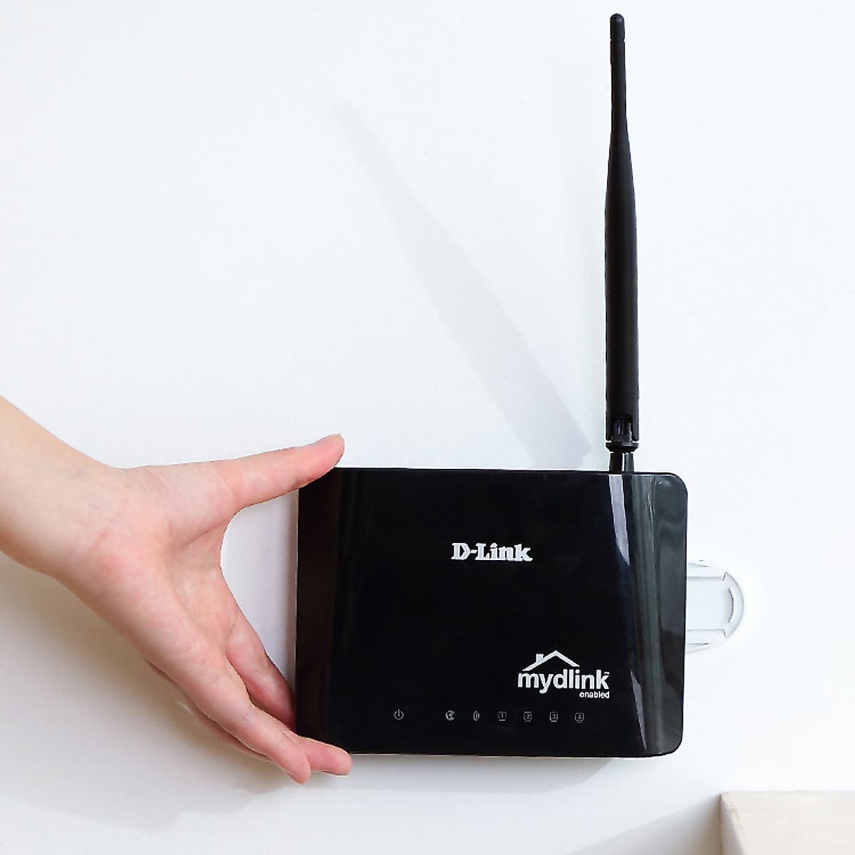 Combo Giá Treo Ổ Cắm Điện, Modem Dán Tường Tiện Dụng