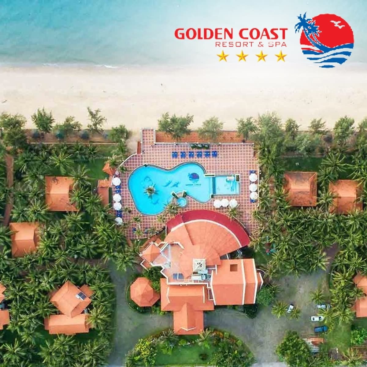 [2021] Golden Coast Resort & Spa 4* Phan Thiết - Gói Ăn 03 Bữa, Hồ Bơi, Bãi Biển Riêng, Gần Kê Gà, Nhiều Ưu Đãi Hấp Dẫn