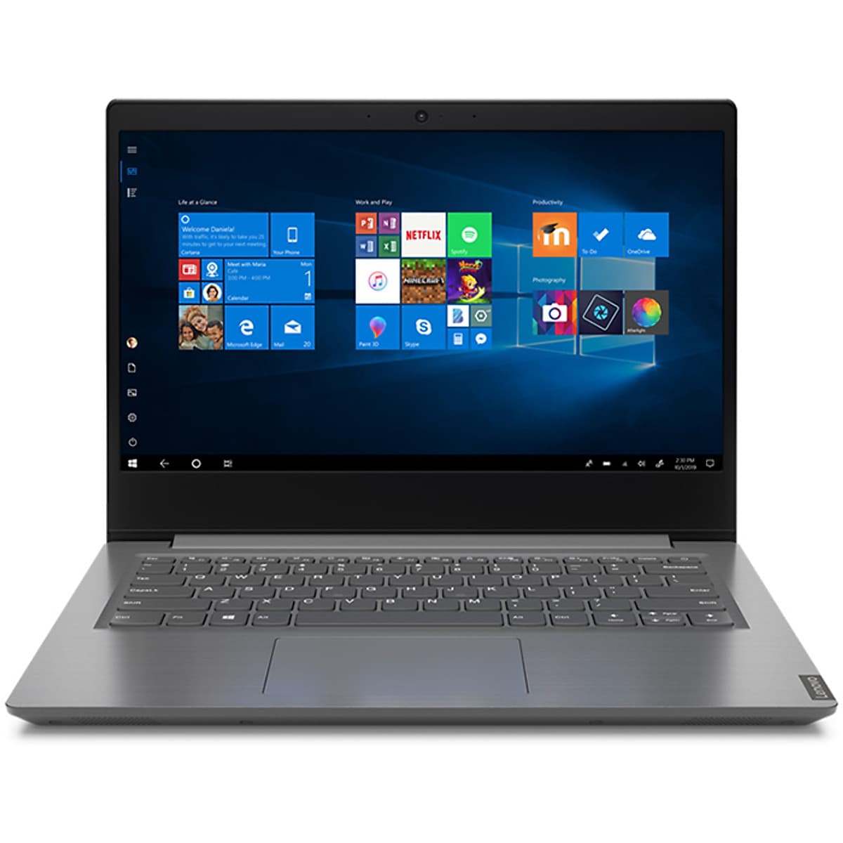 Laptop Lenovo V14-IIL 82C400W3VN (Core i5-1035G1/ 4GB DDR4 2666Mhz/ 256GB M.2 2242 PCIe NVMe/ 14 HD/ Dos) - Hàng Chính Hãng