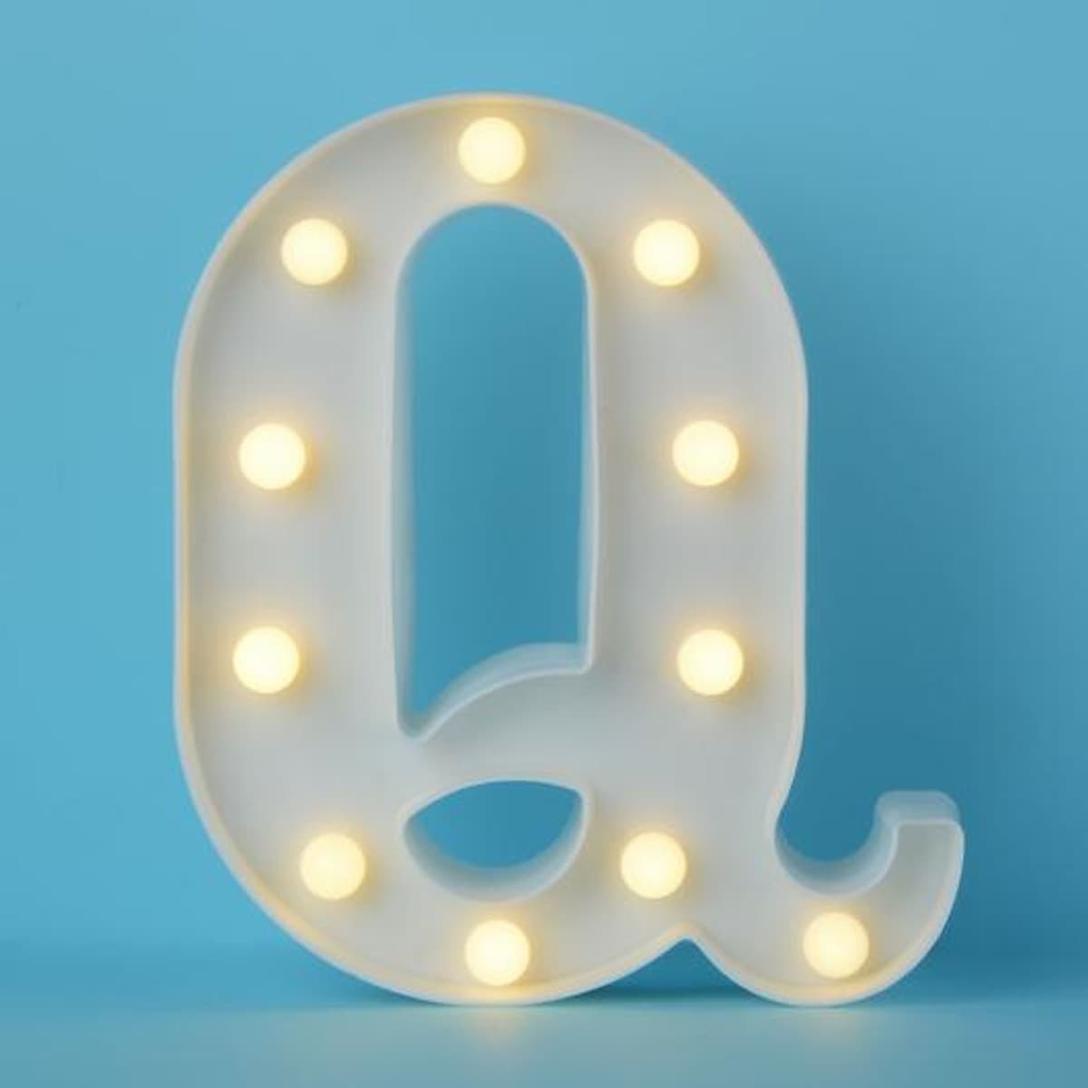 Đèn LED Chữ Cái Loại Lớn 22cm Trang Trí Tiệc Cưới, Sinh Nhật - 26 Chữ Cái