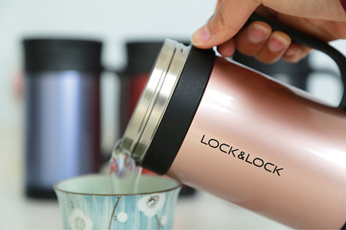 Bình Giữ Nhiệt Thép Không Gỉ Classic Tea Lock&Lock LHC4030 (400ml)
