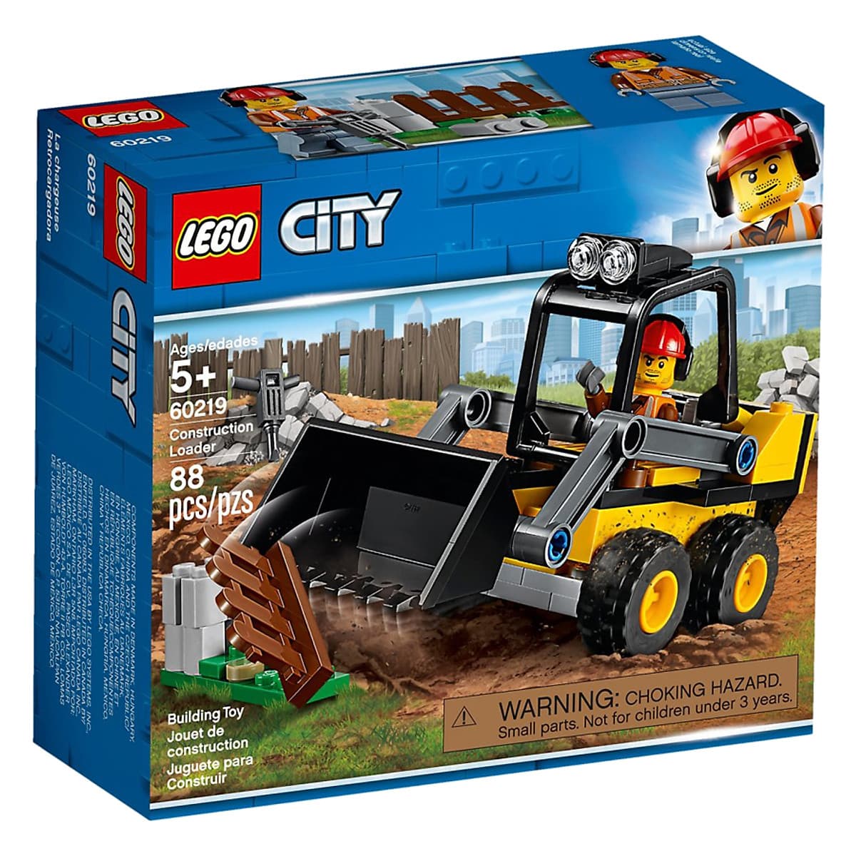 Mô hình Lego City - Xe Xúc Công Trình 60219