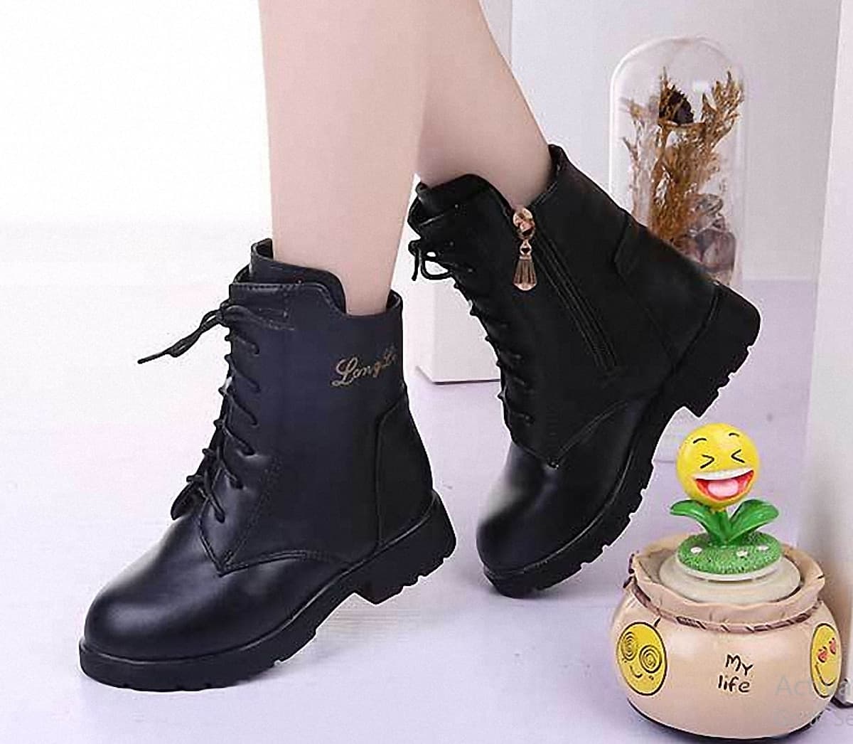  Giày Boot ( cao cổ )  cho bé gái phong cách hàn quốc - BBG10