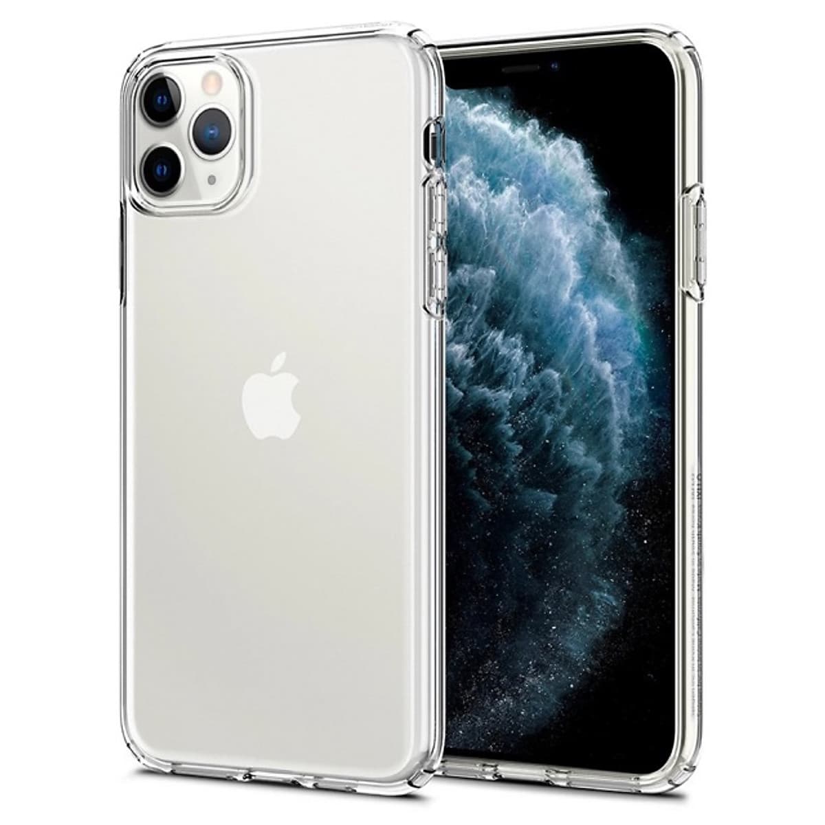 Ốp lưng cho Iphone 11 Pro Max Silicon Vucase trong suốt, chống va đập, chống trầy xước, chống nước, bảo vệ toàn diện - hàng nhập khẩu