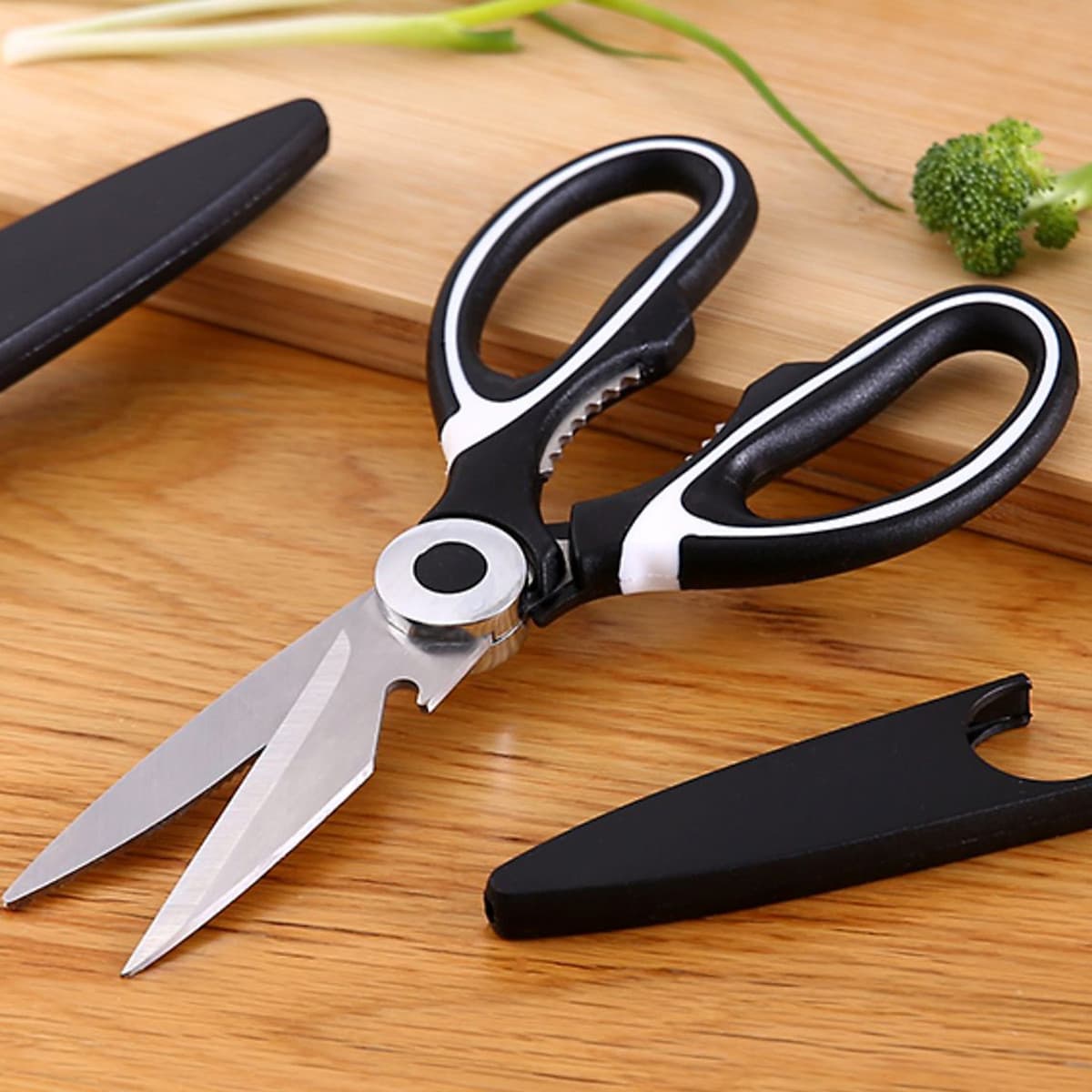 Kéo cắt gà , cắt xương , rau củ quả, các loại hạt , mở nắp bia , kéo cắt đa chức năng 