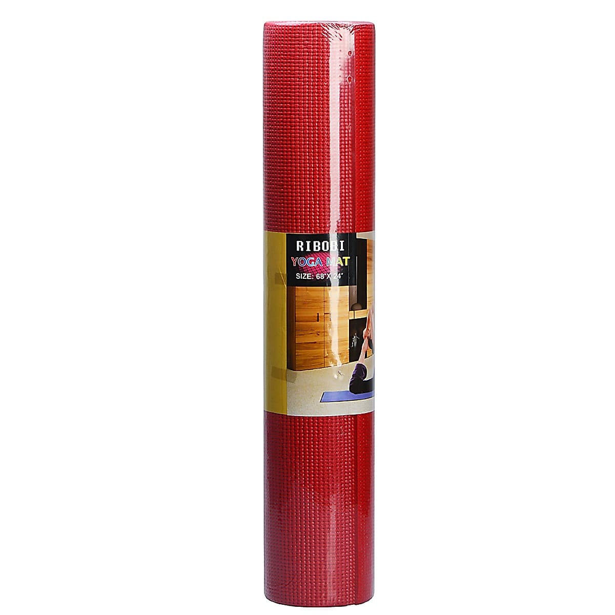 Thảm Tập YoGa, Gym miDoctor + Bao Thảm Tập Yoga + Dây Thảm Tập Yoga (Túi, Dây Giao Màu Ngẫu Nhiên)