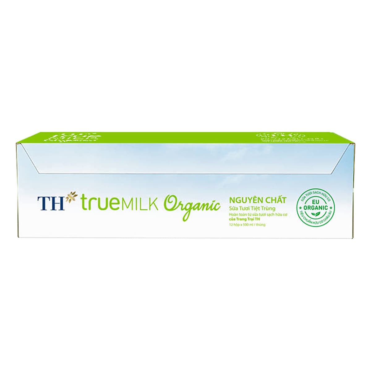 Thùng Sữa Tươi Hữu Cơ TH True Milk Organic (500ml x 12 Hộp)