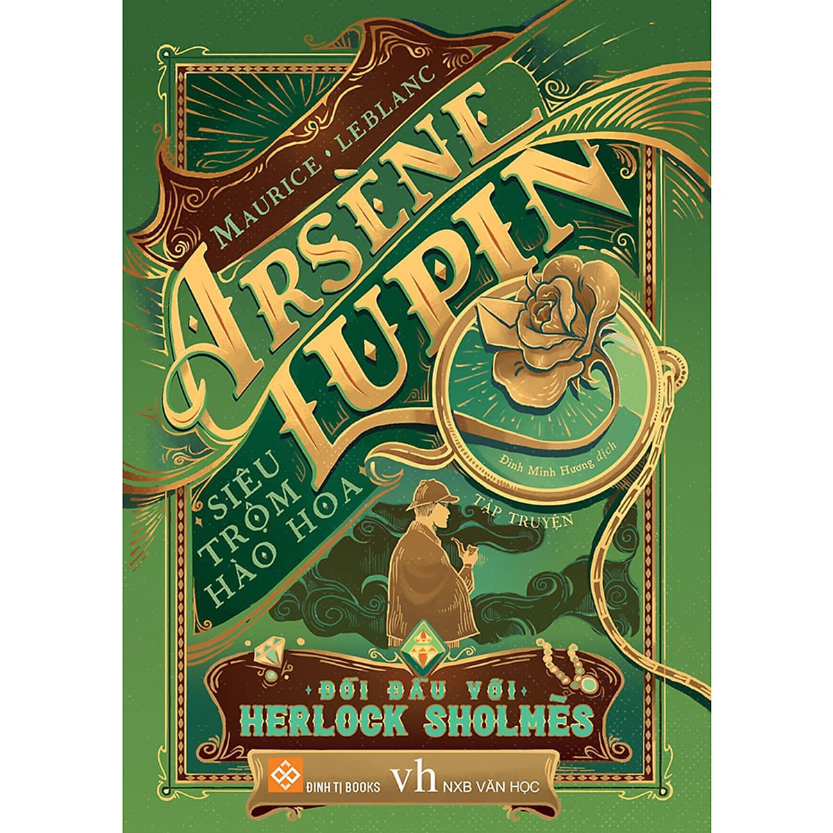 Bộ Hộp Sách Arsène Lupin - Siêu Trộm Hào Hoa (Trọn Bộ 5 Cuốn)