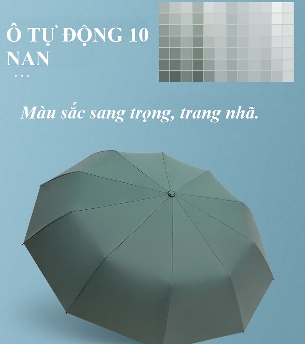 Ô (dù) tự động 2 chiều cao cấp DandiHome chống UV