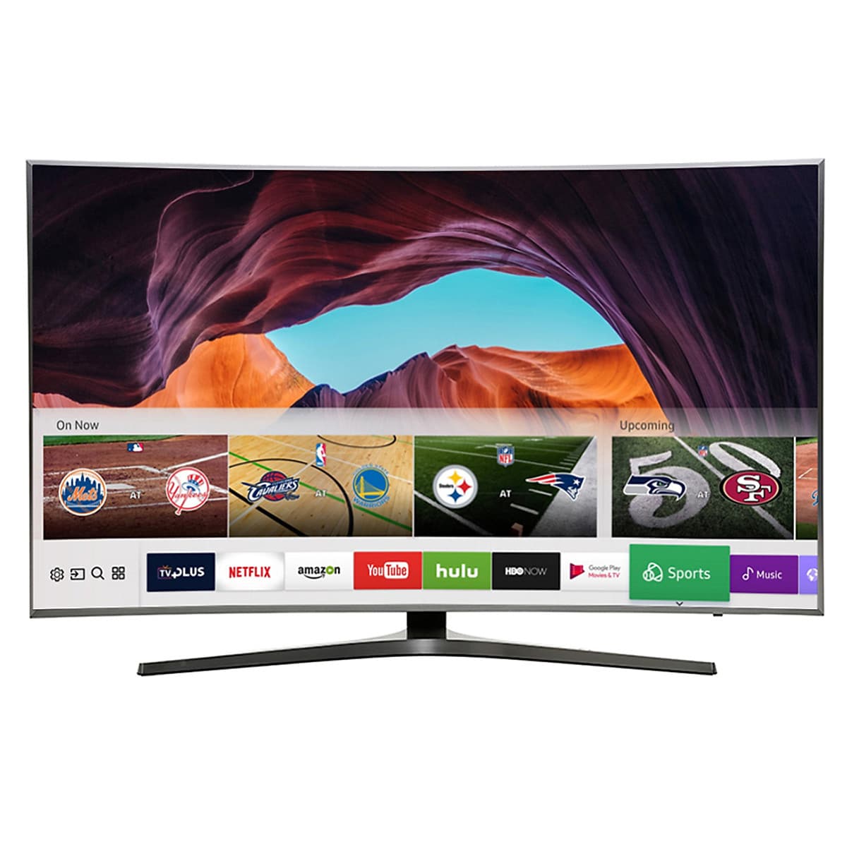 Smart Tivi Màn Hình Cong Samsung 55 inch UA55MU6500KXXV - Hàng chính hãng 