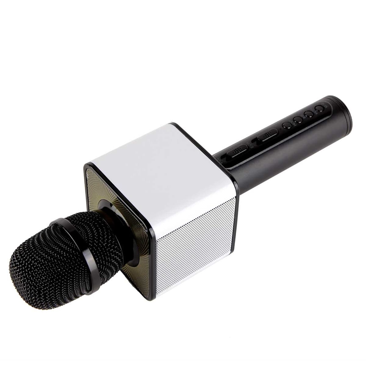 Micro Karaoke Không Dây Bluetooth Kiêm Loa Nghe Nhạc 08 Auth 3 Trong 1 - Màu Ngẫu Nhiên ( Vàng, Trắng, Đen)