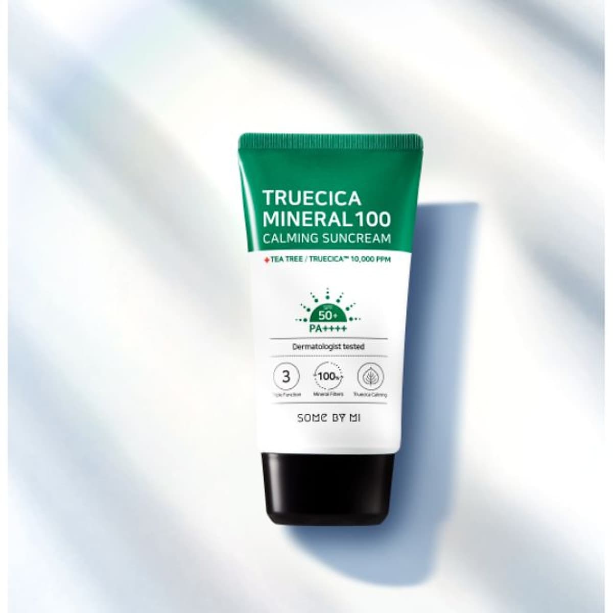 Kem Chống Nắng Dành Cho Da Dầu Mụn, Nhạy Cảm Some By Mi Trucica Mineral 100 Calming Suncream SPF50+/PA+++ 50ml
