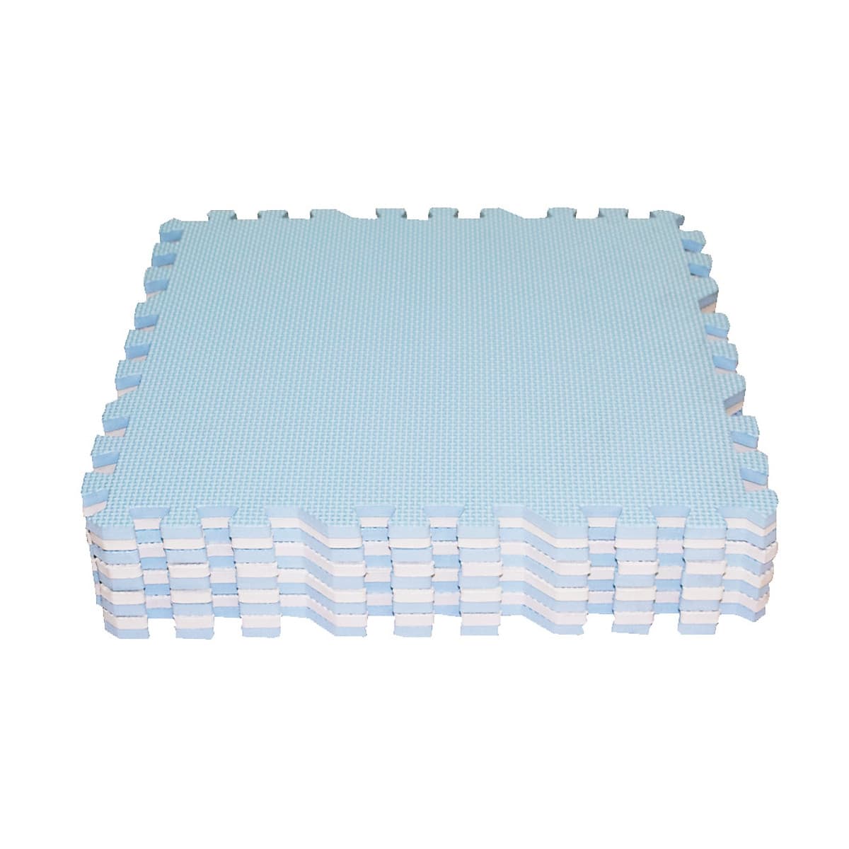 Set 09 Tấm Thảm Xốp Ghép Màu Pastel, Chất Liệu EVA Dùng Lót Sàn Cho Bé, Lót Sàn Phòng Bếp, Phòng Khách - Kích Thước 45x45x1 cm