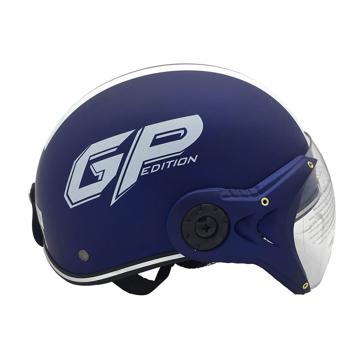 Mũ Bảo Hiểm Thời Trang 1/2 Đầu Có Kính Chita CT6B1 (K) Tem Hình GP Edition Năng Động, Thời Trang - Hàng Chính Hãng