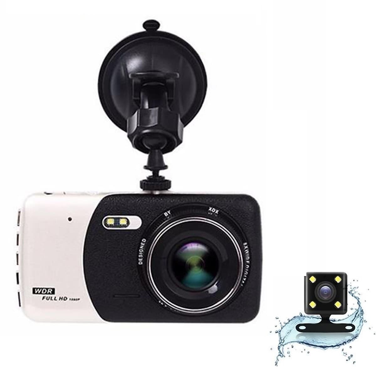 Camera Hành trình ô tô x002 Full HD trước sau - Tiếng việt
