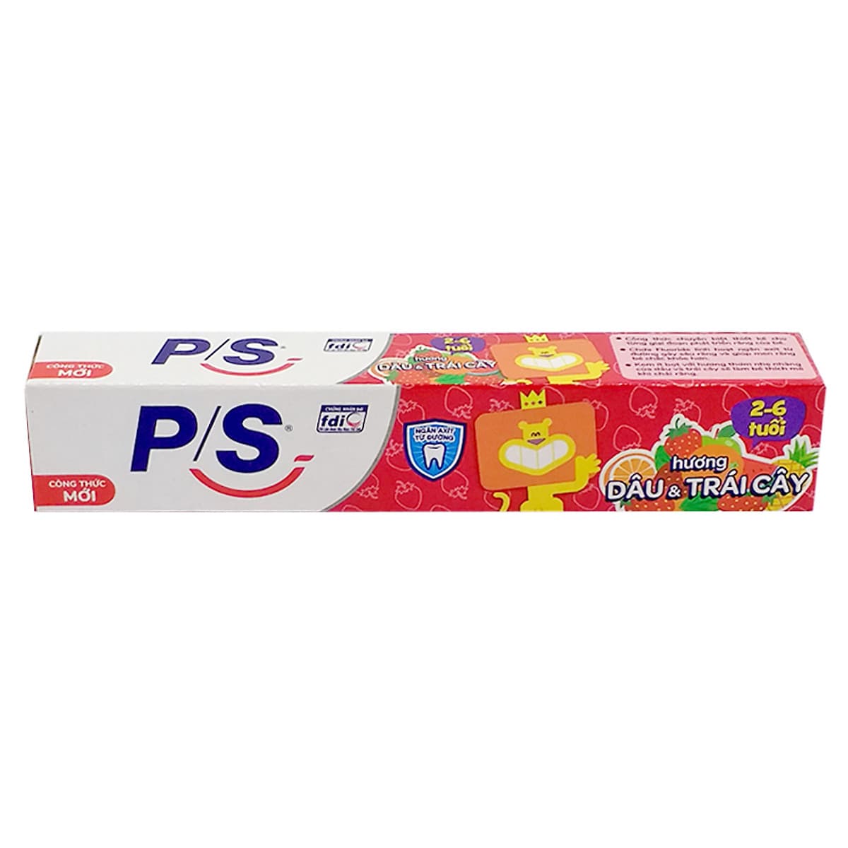 Kem Đánh Răng Trẻ Em P/S - Dâu Trái Cây (45g)