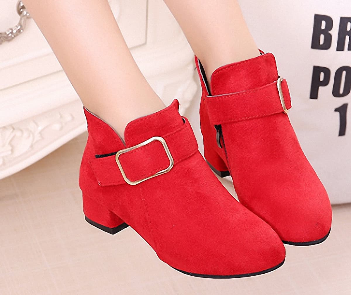 Bốt cho bé gái 3 - 12 tuổi điệu đà và xinh xắn - B7