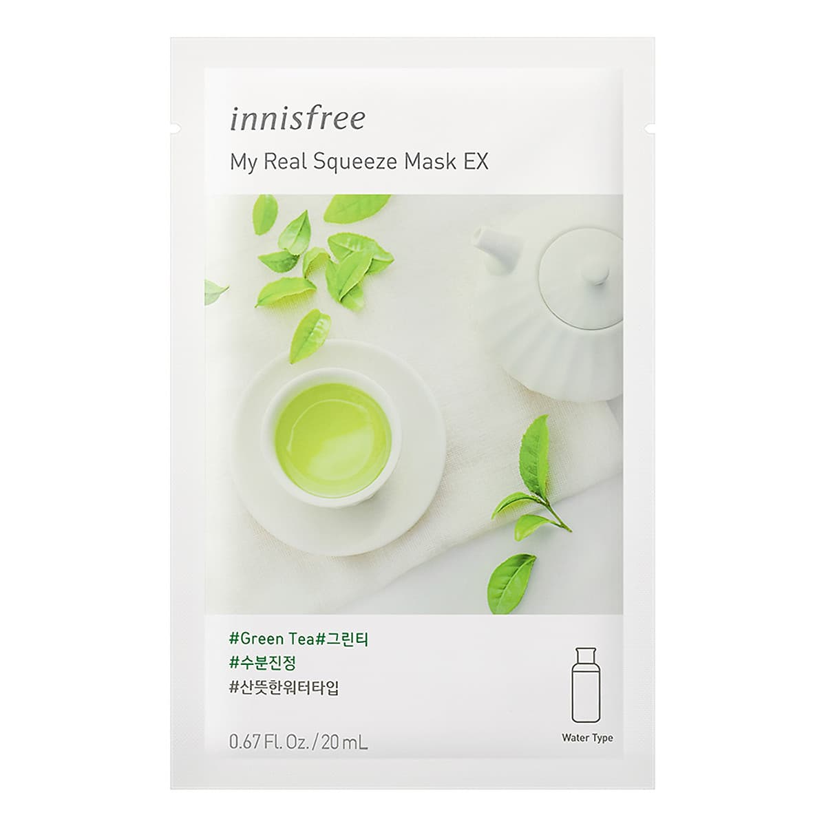 Mặt Nạ Giấy Innisfree My Real Squeeze Mask 20ml