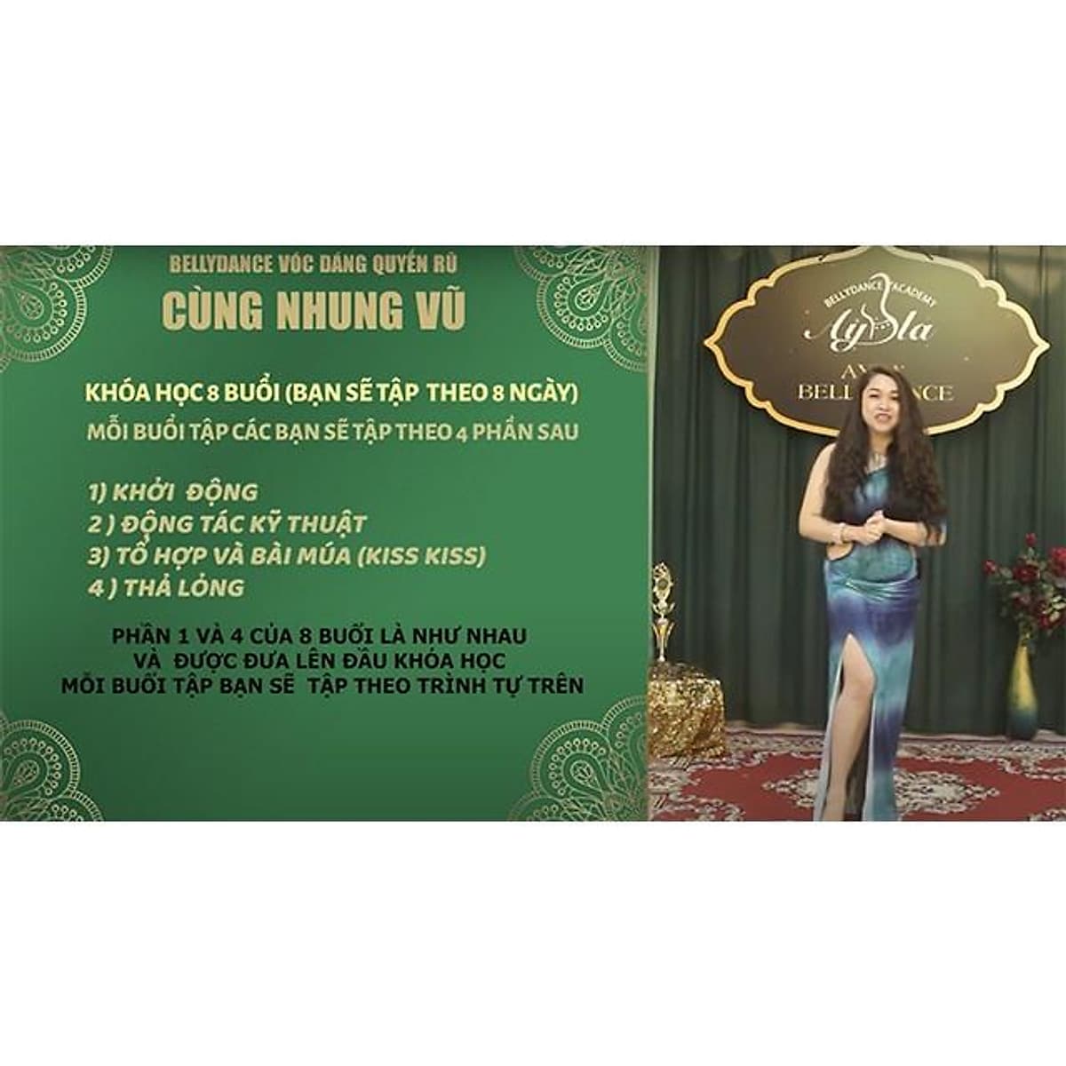  Khóa học SỨC KHỎE- Múa bụng BELLYDANCE vóc dáng quyến rũ- UNICA.VN