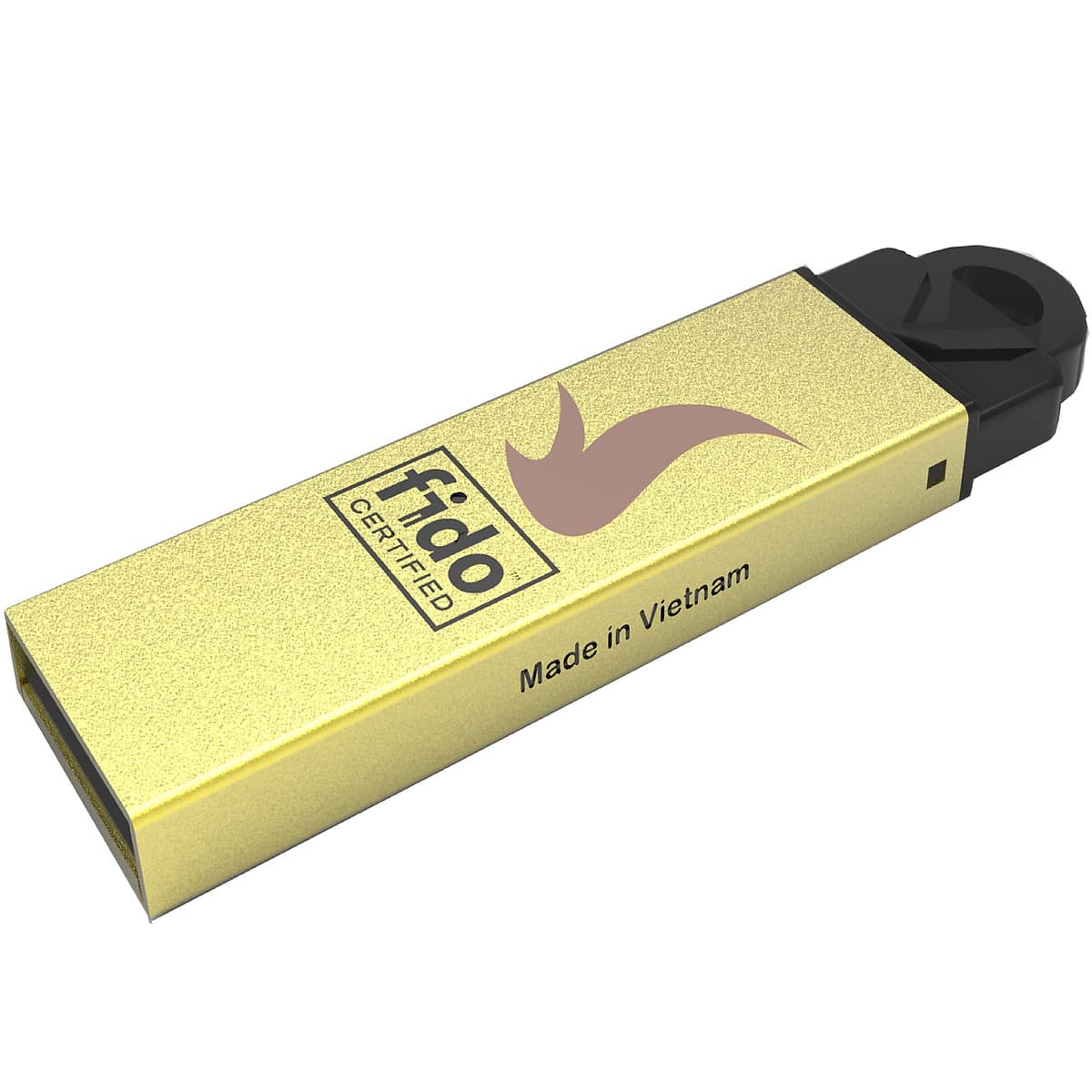 Khóa Xác Thực Mạnh VinCSS FIDO2 Touch 1 (Kết Nối USB Type-A) - Hỗ Trợ Xác Thực An Toàn Không Mật Khẩu, Chuẩn UAF/U2F/FIDO2 - Hàng Chính Hãng 