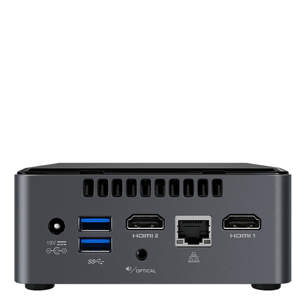 Máy tính văn phòng mini Intel NUC7CJYH - Chưa bao gồm RAM & SSD - Hàng Chính Hãng