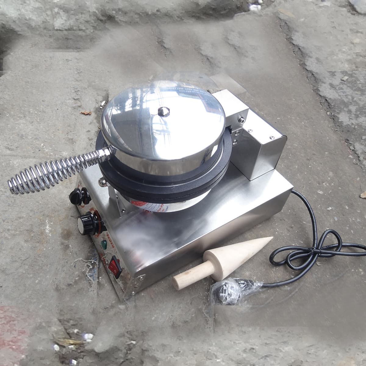 Máy làm ốc quế đơn (VT-KB06)