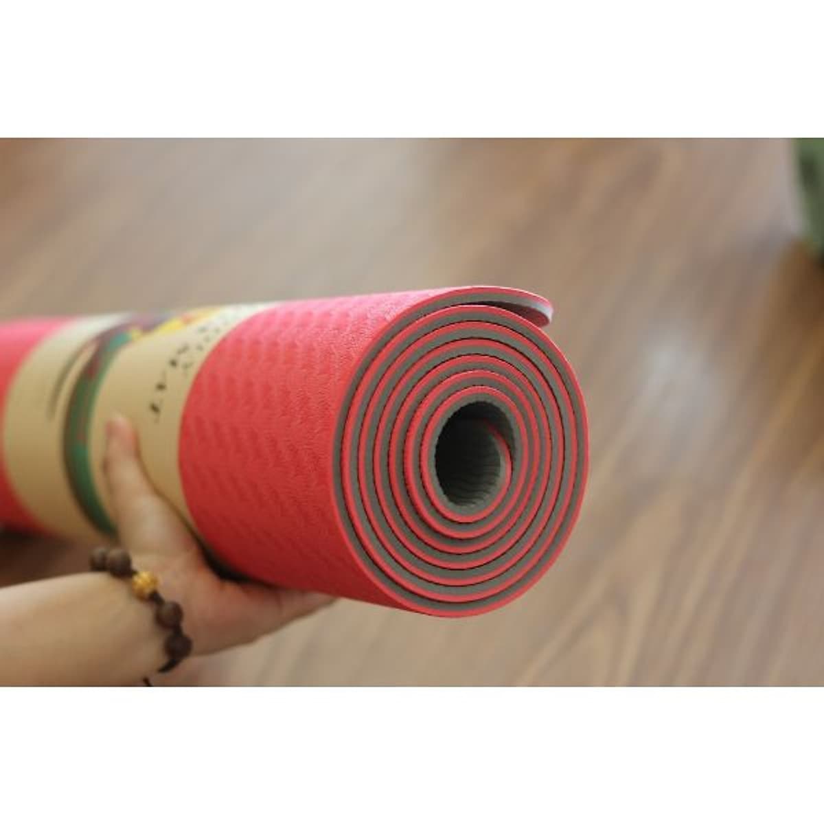 Thảm tập YOGA TPE Cao Cấp 2 lớp- 6mm dộ bám cao , chống trơn trượt 