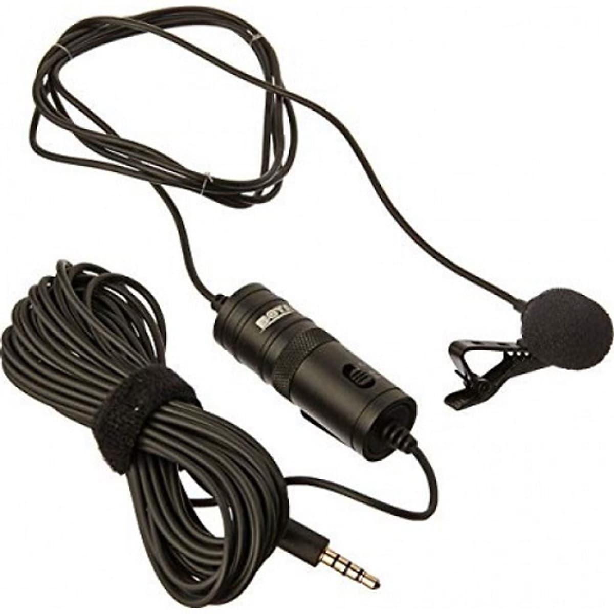 MIC THU ÂM CÀI ÁO CHO ĐIỆN THOẠI, MÁY ẢNH DSLR, MÁY QUAY BOYA BY-M1 hàng chính hãng
