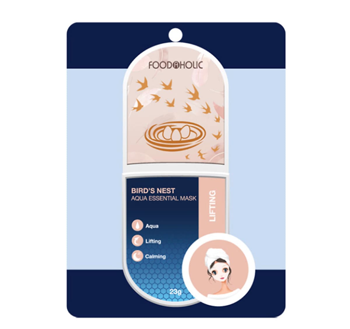 Combo 10 Mặt Nạ Giấy Dưỡng Da Foodaholic Essential Mask 23g x10