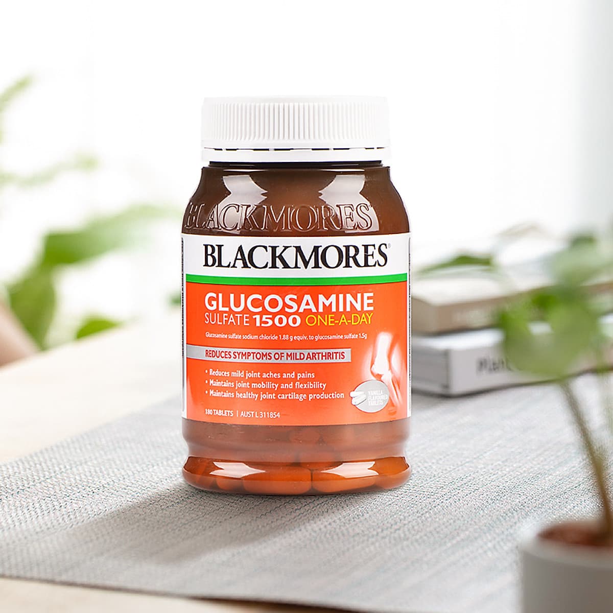 Viên Uống Bổ Xương Khớp Blackmores Glucosamine Sulfate 1500 One-A-Day - 180 viên (Hàng Nhập Khẩu Từ Úc)