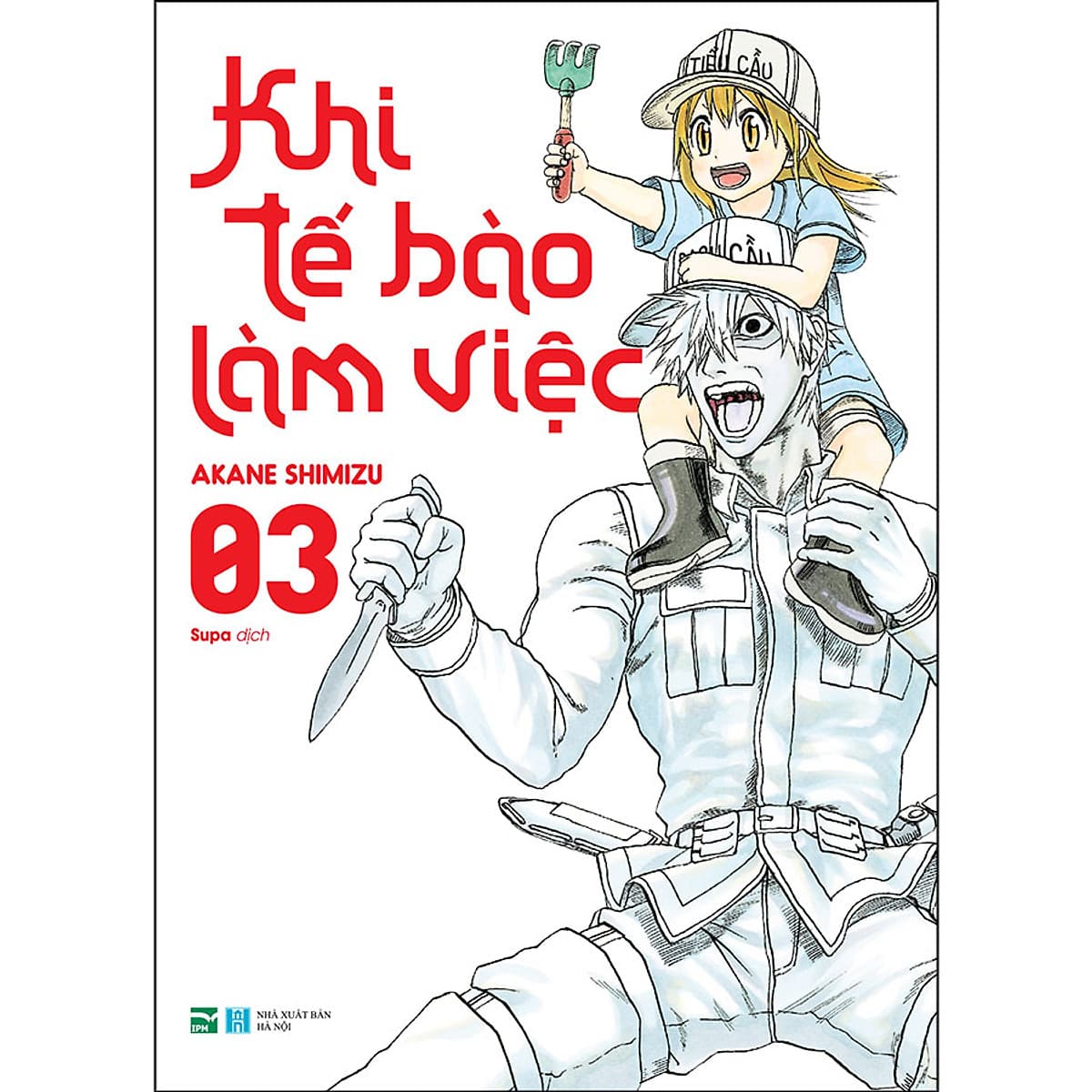 Khi Tế Bào Làm Việc 3 - Tặng Sticker Hình Băng Cá Nhân (Thiết Kế Độc Quyền Cho Phiên Bản Việt Nam), Số Lượng Có Hạn Dành Cho Những Đơn Hàng Đầu Tiên 