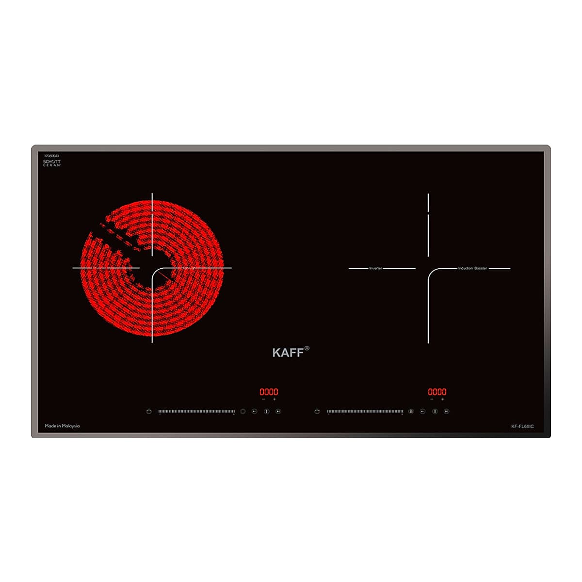 Bếp điện từ kết hợp KAFF KF-FL68IC - Hàng chính hãng