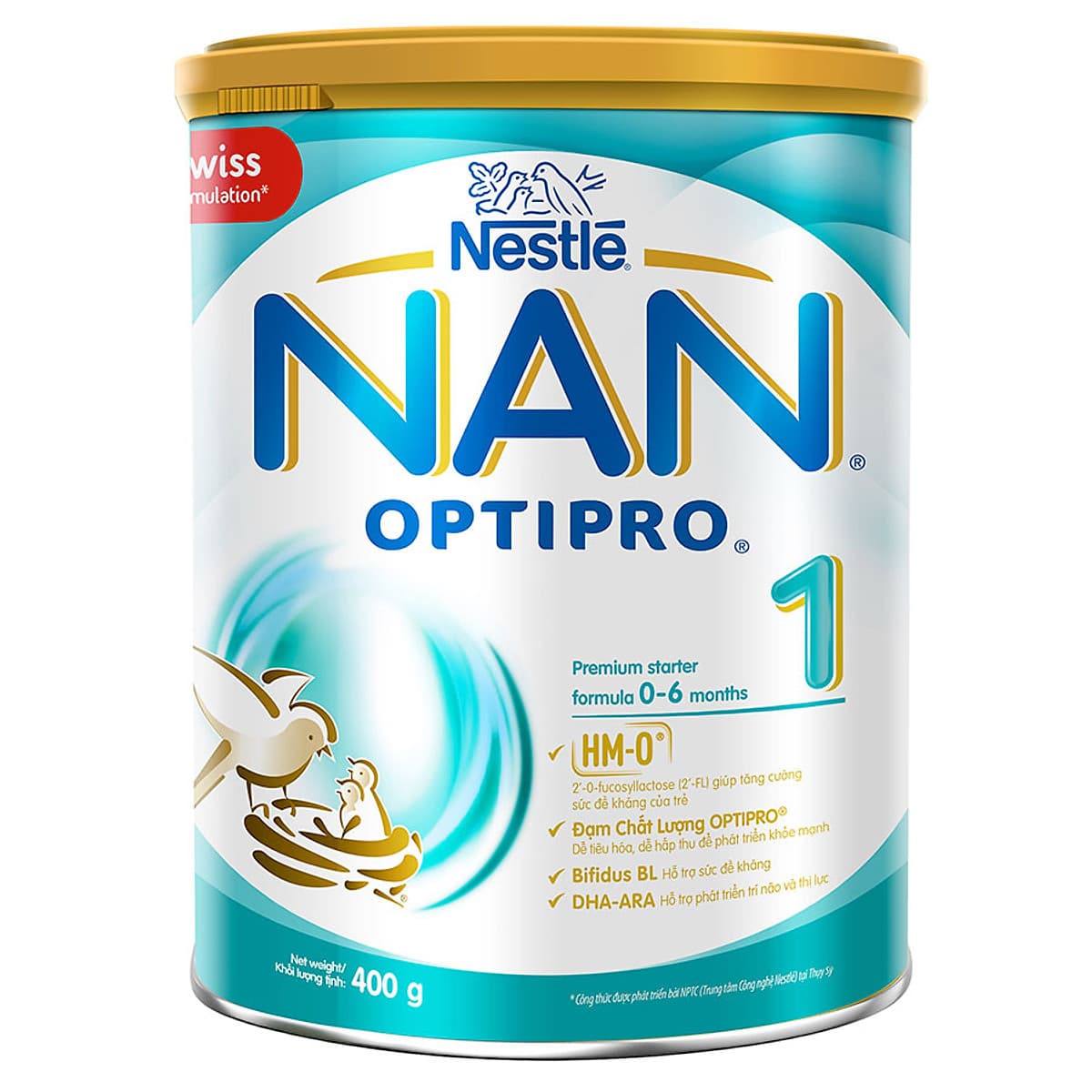 Sữa Bột Nestlé NAN Optipro 1 (400g) - HMO